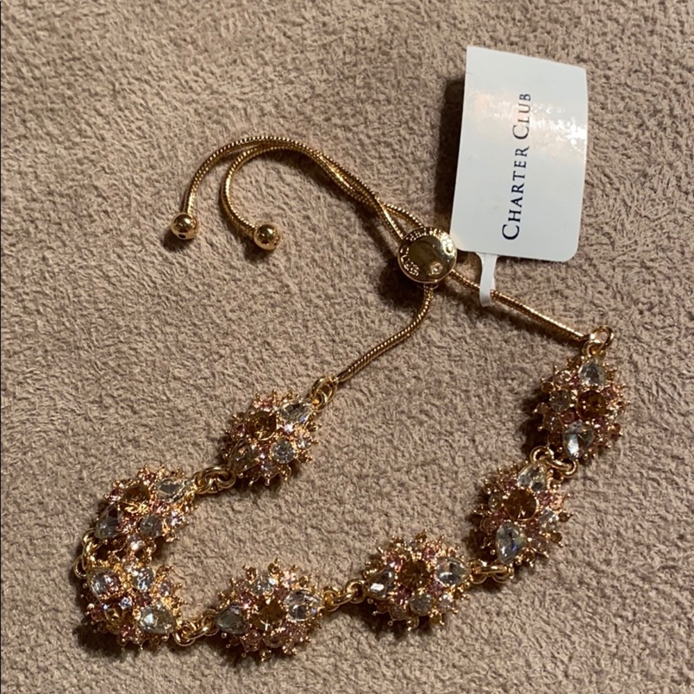 Charter Club Adjustable Bracelet